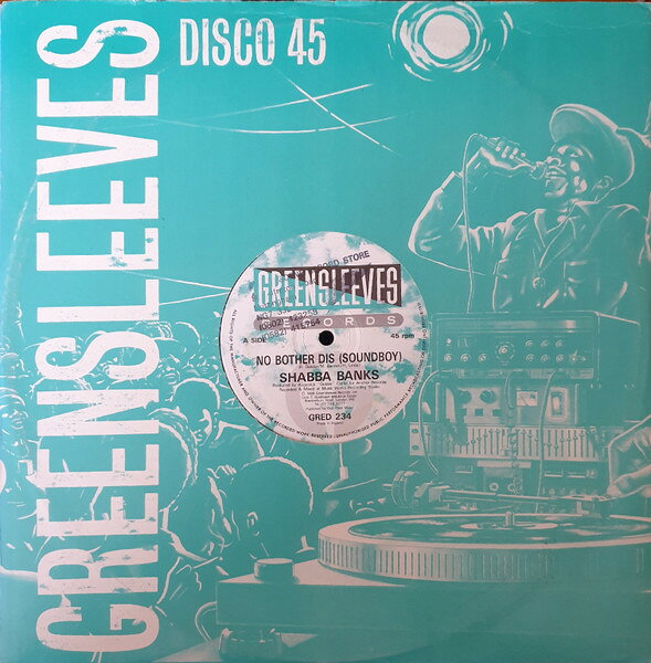 12” Shabba Ranks No Bother Dis (Soundboy) GRED234 Greensleeves Records /00250
