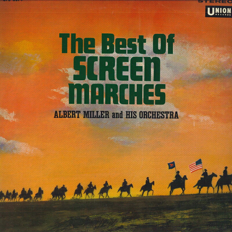 LP Albert Miller &amp; His Orchestra Best Of Screen Marches UPS5074 UNION /00260