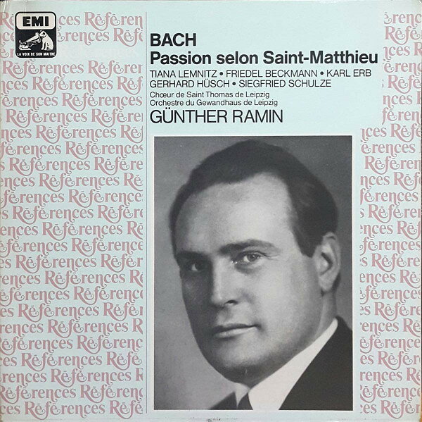 【中古】仏2discs LP Johann Sebastian Bach, Tiana L Passion Selon Saint-Matthieu BWV 244 2912203 La Voix De Son Maitr /00660