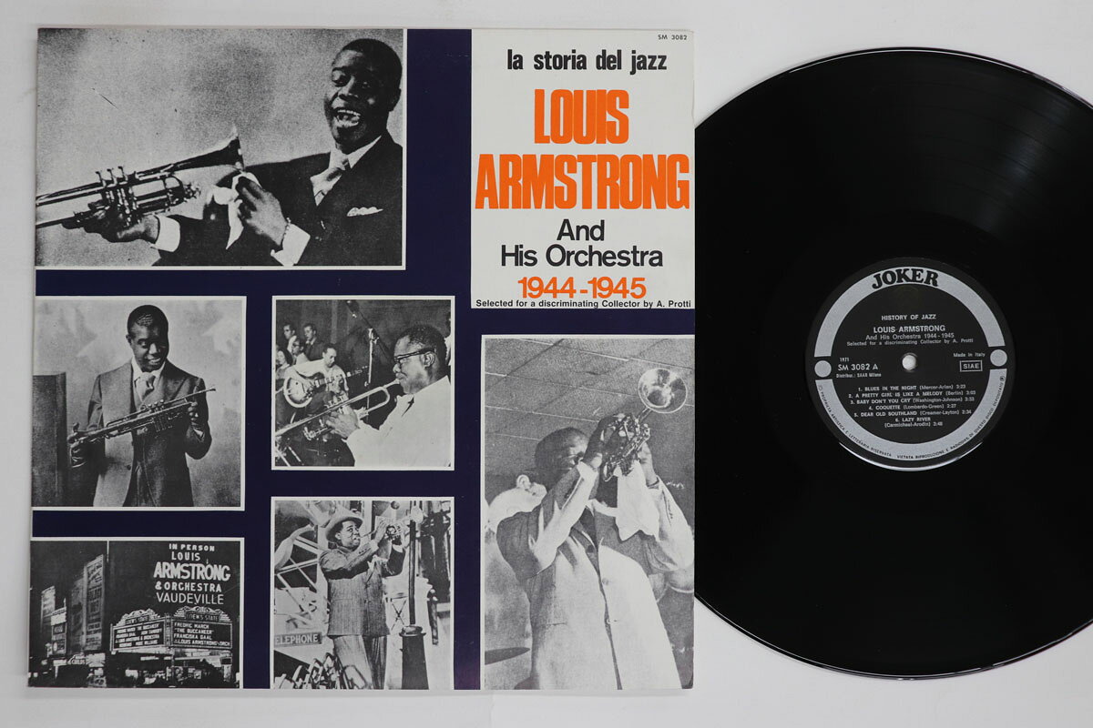 ・アーティスト Louis Armstrong ・タイトル 1944 - 1945 ・レーベル・型番 Joker SM3082 ・フォーマット LPレコード ・コンディション(盤) 非常に良い(EX) ・コンディション(ジャケット) 非常に良い(EX) ・コンディション(帯) オビなし ・特記事項 実際に発送される商品の画像です 【ご購入前に必ずご確認ください】 ・本店サイト(www.recordcity.jp)とは価格、送料が違います ・本店サイト、その他支店のオーダーとは同梱発送できません ・注文確定後に別の注文を頂いた場合、注文同士の同梱は致しかねます。 ・別倉庫から発送しているため、店頭受け渡しは対応しておりません ・一部商品は他の通販サイトでも販売しているため、ご注文のタイミングによっては商品のご用意ができない場合がございます。 ・土日祝日はお休みです 金曜・祝前日9時以降のご連絡またはご入金は、返答または発送が週明け・祝日明けに順次対応となります。 ・ご購入後のキャンセル不可 ご購入後のキャンセルはいかなる理由においてもお受けできません。ご了承の上、ご購入くださいませ。 ・日本郵便(ゆうパック/ゆうメール)によるお届けになります。 ・中古品であることをご理解ください 当ストアでは中古商品を主に販売しております。中古品であることをご理解の上ご購入ください。また、一部商品はRecordCityオンラインストアで試聴可能です。 ・返品について お客様のご都合による返品は一切承っておりません。 表記の内容と実際の商品に相違がある場合、また針飛び等で返品・返金をご希望される場合は、商品の到着後1週間以内にご連絡ください。商品の返送をこちらで確認後、キャンセル・返金を行います。 コンディションVG以下の商品は返品できません。プレイに影響のない表面のこすれ傷、プレス起因のノイズ盤は返品の対象外です。 【コンディション表記】 ・ほぼ新品(M-)(Like New) 完全な新品。未使用。当店ではほぼ使用しません ・非常に良い(EX)(Excellent) 中古盤として美品な状態。わずかな経年を感じるものの傷みを感じさせない、当店基準で最高の状態 ・良い(VG+)(Very Good Plus) 丁寧に扱われた中古品で、軽い使用感がみられる。 ・可(VG)(Acceptable) 使い込まれた中古品で、「良い」よりもさらに使用感がみられる。 ・悪い(VG-)(Bad) 状態が悪いアイテム。使用の保障はなく、再生不可、針飛び、目立つノイズがあるかもしれない。状態によるクレーム不可。返品不可。 ・非常に悪い(G)(Very Bad) 「悪い」よりさらに状態が悪いアイテム。使用の保障はなく、再生不可、針飛び、目立つノイズがあるかもしれない。状態によるクレーム不可。返品不可。 ・ジャンク(Fair)(Junk/Fair) 割れている、反っている、水ダメージがある、カビ、ジャケットが分離している、ひどい書き込み、ひどい擦れなど最低の状態。使用の保障はなく、再生不可、針飛び、目立つノイズがあるかもしれない。状態によるクレーム不可。返品不可。 ・ジャンク(Poor)(Junk/Poor) 割れている、反っている、水ダメージがある、カビ、ジャケットが分離している、ひどい書き込み、ひどい擦れなど最低の状態。使用の保障はなく、再生不可、針飛び、目立つノイズがあるかもしれない。状態によるクレーム不可。返品不可。
