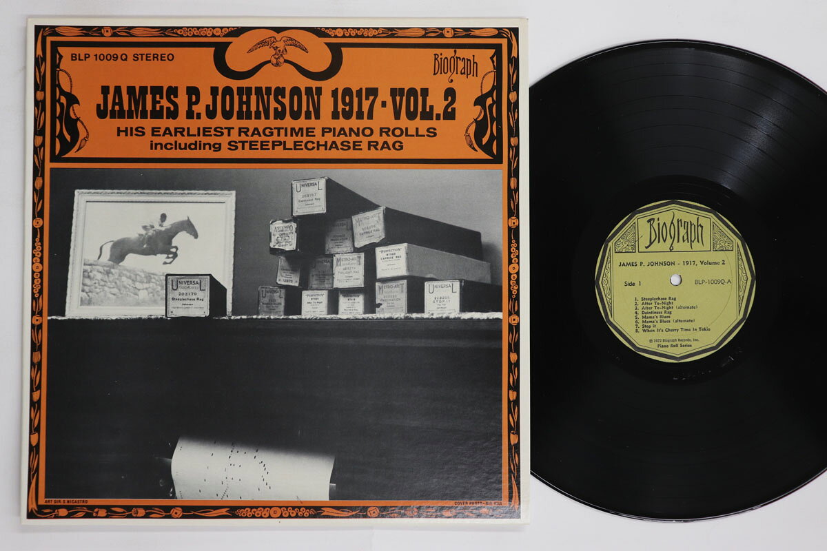 LP James Price Johnson 1917 - Vol 2 BLP1009Q Biograph /00260