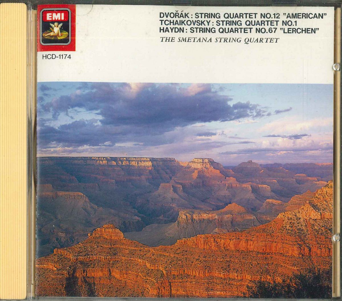 Pachelbel - 【中古】CD Smetana String Quartet ”america” ”andante Cantabile” ”lark” HCD1174 東芝EMI /00110