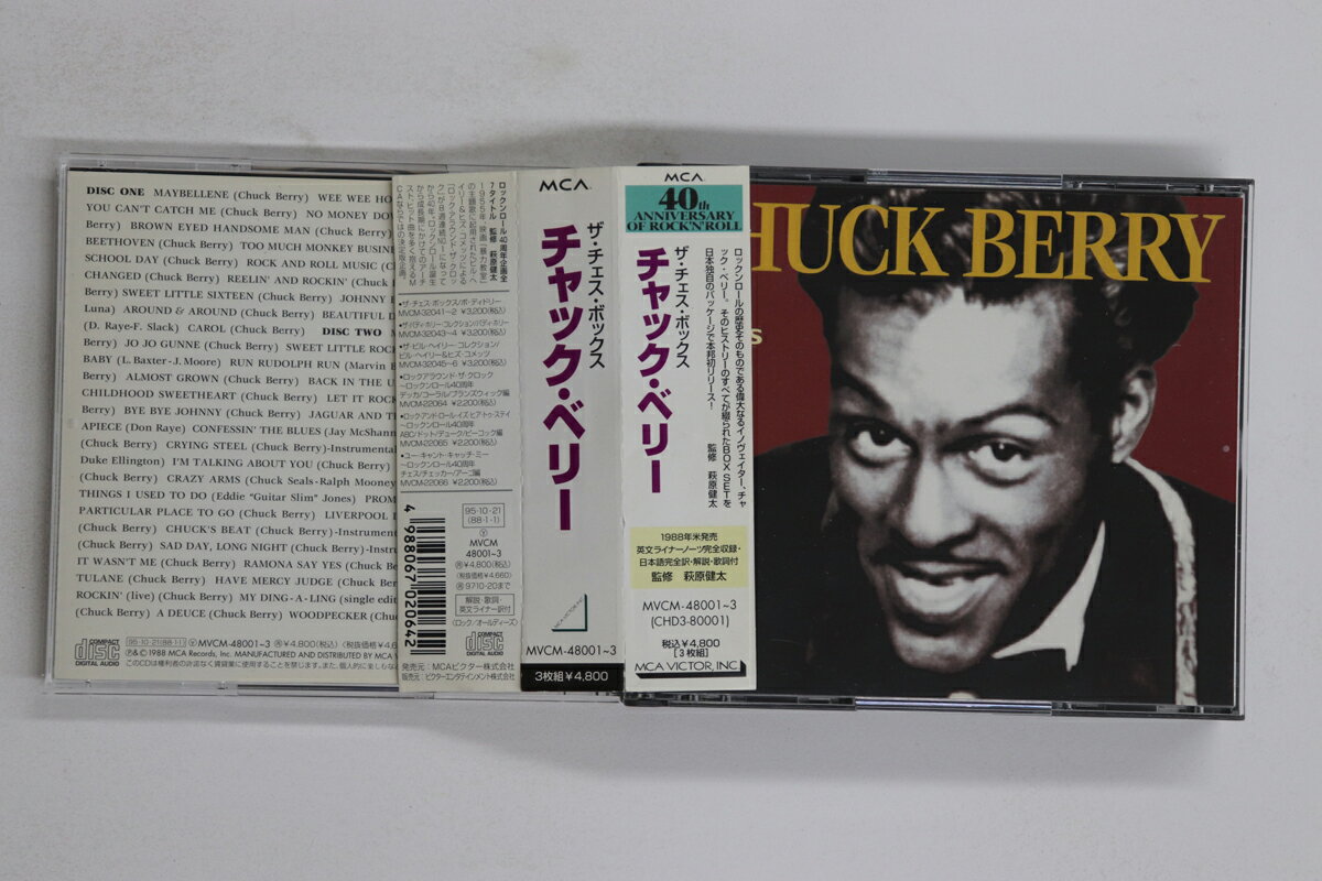 【中古】4discs CD Chuck Berry Chess Box MVCM480013 MCA /00300
