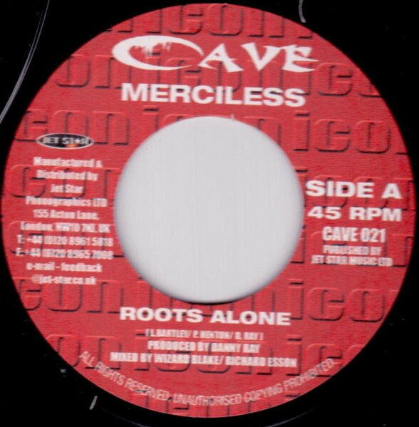 英7” Merciless Roots Alone CAVE021 Cave /00080