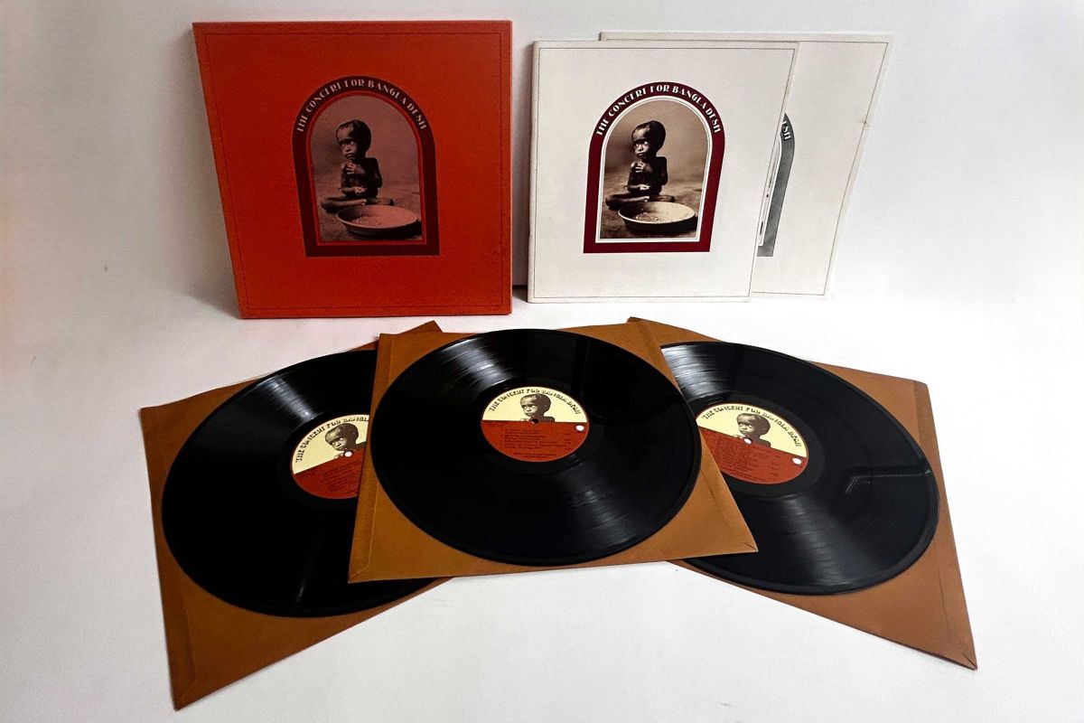 š3discs LP Various Concert For Bangla Desh 63AP12924 APPLE /01020