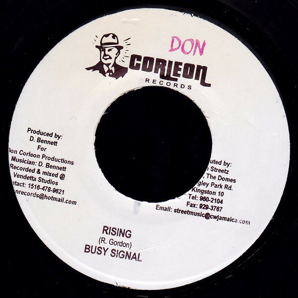 Artist Name: R - 【中古】ジャマイカ7” Busy Signal Rising NONE Don Corleon Records /00080