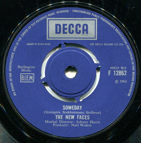 英7” New Faces Someday F12862 Decca /00080
