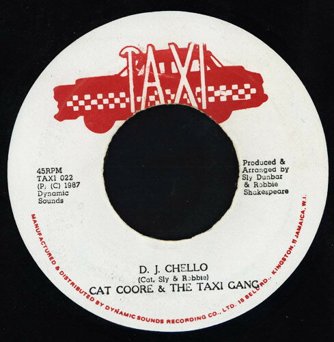 【中古】ジャマイカ7” Steven ”Cat” Coore &amp; The Taxi D.J. Chello NONE Taxi /00080