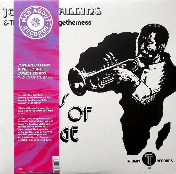 Artist Name: R - 【新品】LP Jothan Callins & The Sounds Of Winds Of Change (180g) MAR049 Mad About Records 未開封 /00260