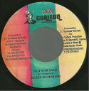 【中古】7” Beres Hammond Not For Sale NONE Don Corleon Records /00080