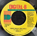 【中古】ジャマイカ7” Sizzla Thou Shall Not Kill NONE Digital-B /00080