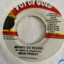 【中古】ジャマイカ7” Maxi Priest Merry Go Round NONE Pot Of Gold /00080