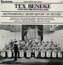【中古】米LP Tex Beneke & His Orchestra Tex Beneke And His Orchestra (1946) - Instrum...