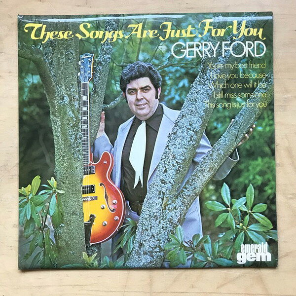 英LP Gerry Ford These Songs Are Just For You GES1164 Emerald Gem /00260
