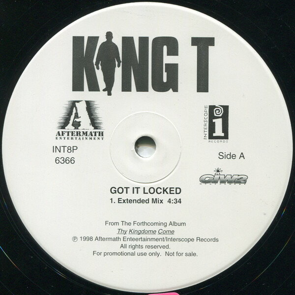 【中古】米12” King Tee Got It Locked INT8P6366 Aftermath Entertainm /00250