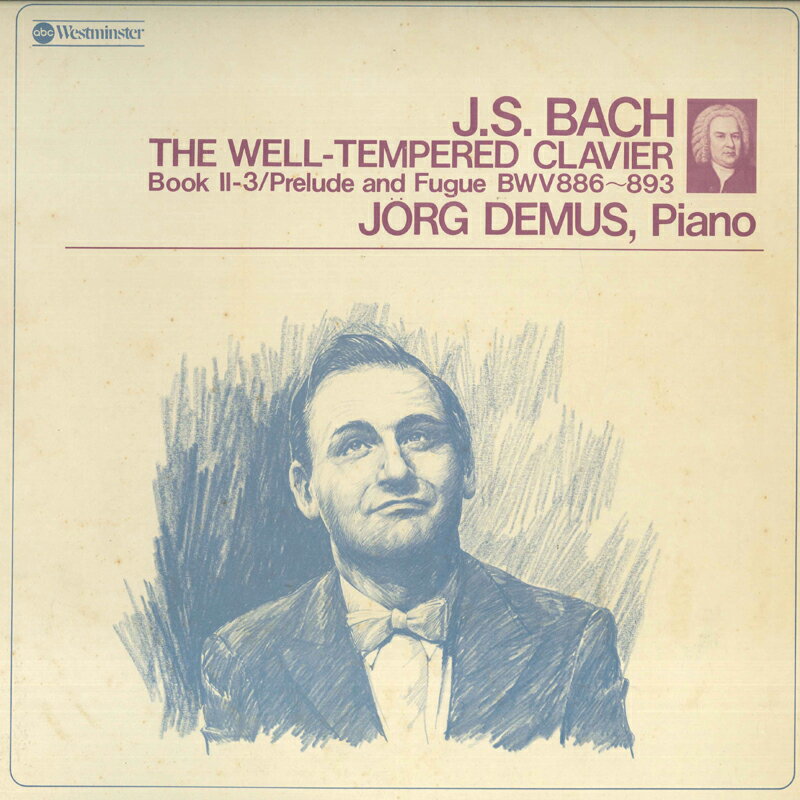 ����š�LP Jorg Demus �Хå� : ʿ��Χ����������� �ʽ� ��2�� 3 OW8056AW ABC WESTMINSTER /00260