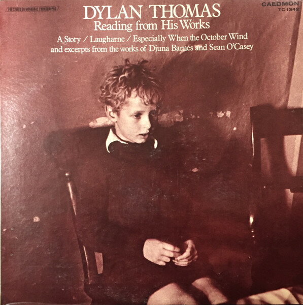 【中古】米LP Dylan Thomas Dylan Thomas Reading From His Works And Excerpts Fr TC1342 CAEDMON /00260