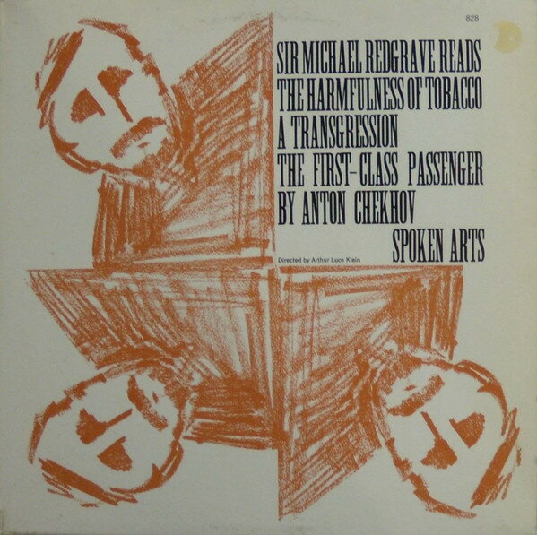 【中古】米LP Michael Redgrave Reads Anton Chekhov: On The Harmfulness Of Tobacco, SA828 SPOKEN A..