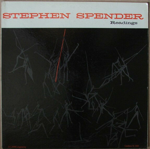 【中古】米LP Stephen Spender Reading His Poems TC1084 CAEDMON /00260
