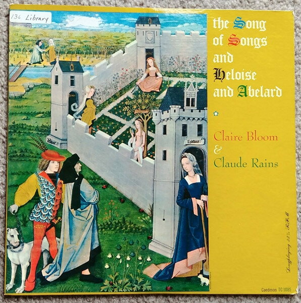 【中古】米LP Claire Bloom & Claude Rains Song Of Songs And Heloise And Abelard TC1085 CAEDMON /00260