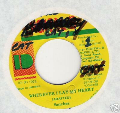【中古】7” Sanchez Wherever I Lay My Heart NONE Digital-B /00080
