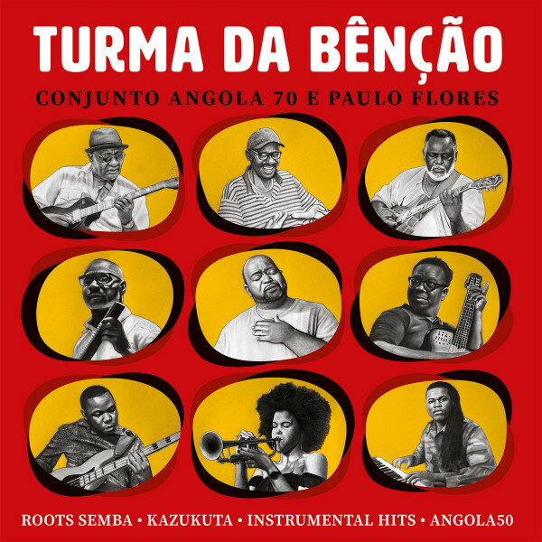 LP Turma Da Bencao Conjunto Angola 70 E Paullo Flores KOPR001 KEEP ON PUSHIN 未開封 /00260