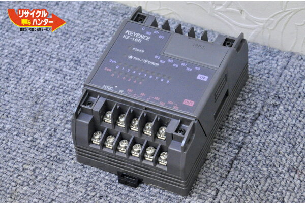 送料無料■KEYENCE/キーエンス PLC シーケンサー■KZ-16R■美品