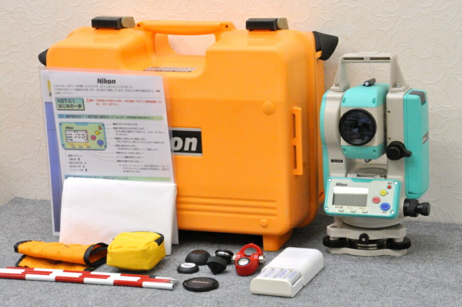 Rakuten - 【校正証明書付】Nikon/ニコン シンプル トータルステーション NST-C2【中古】測量機器も多数ご用意！FALDY-5i FALDY-10i ファルディ20i NST-10SC・NST-20SCの新型機種です