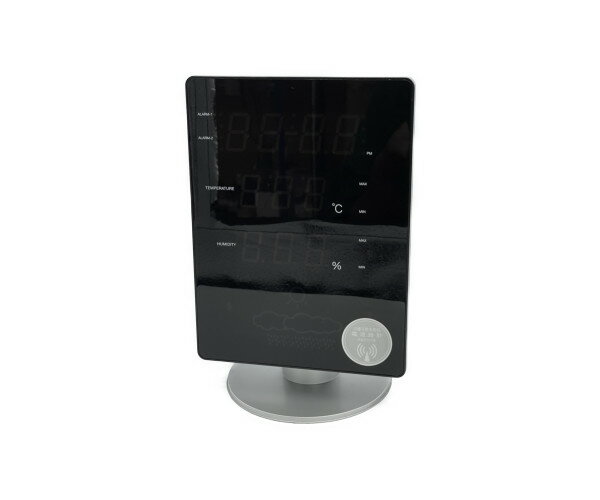 【中古】 IDEA 電波LEDウェザーステーション フラット LCR057