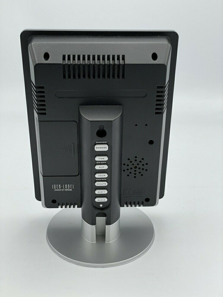 【中古】 IDEA 電波LEDウェザーステーション フラット LCR057