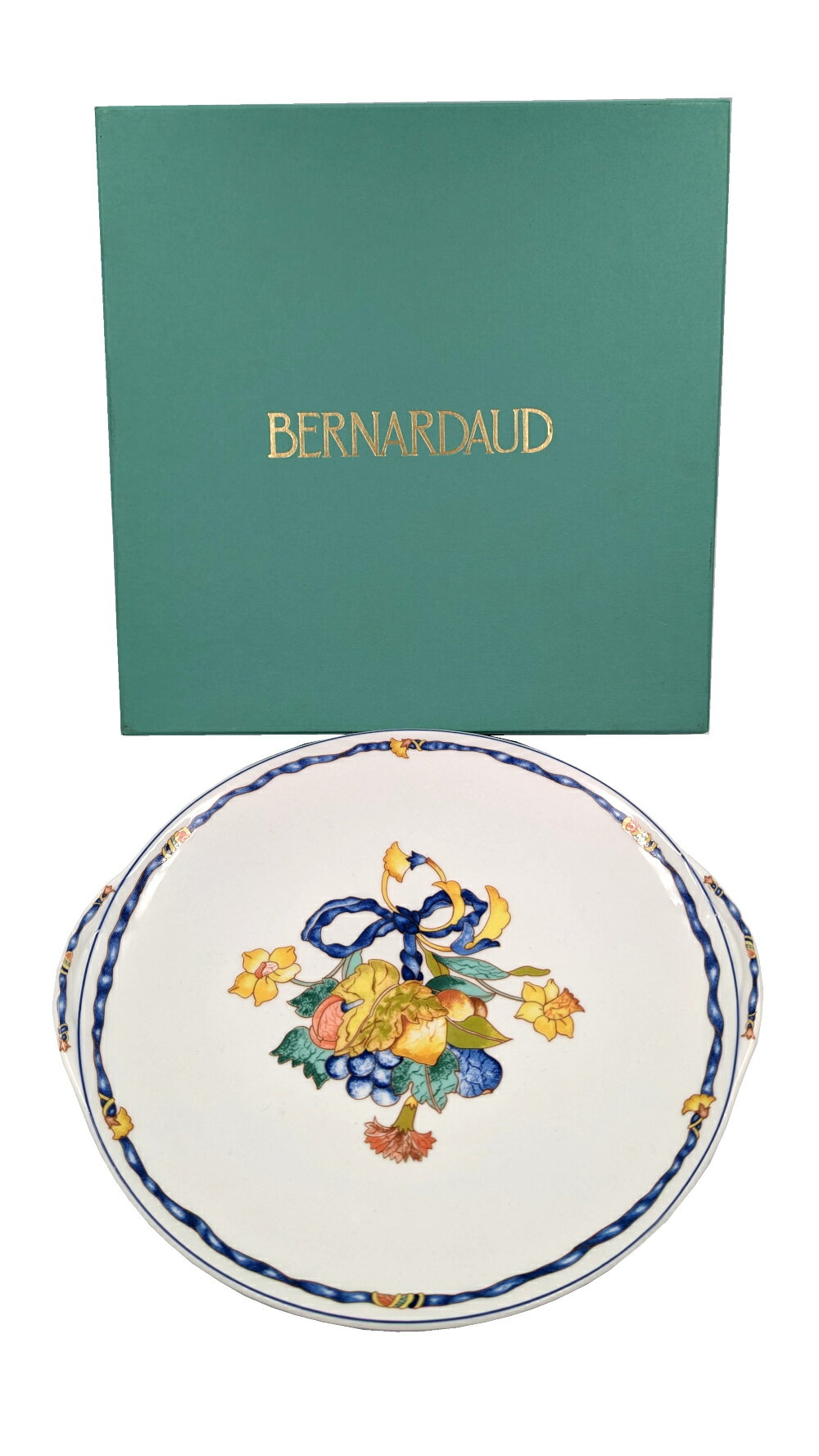 【中古】 未使用 リモージュ ベルナルド ボーケーズ B&Bプレート 1 送料無料