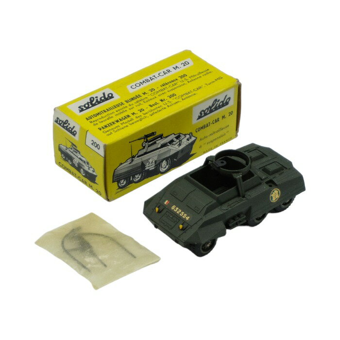 【中古】 solido 200 COMBAT-CAR M.20 1