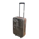 【中古】 BALLY バリー スーツケース レザー ブラウン 1