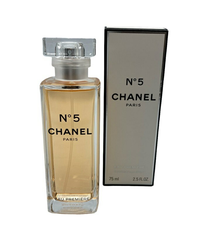 【中古】 CHANEL シャネル No.5 EAU PREMIERE EDP SP オープルミエール (ヴァポリザター) 75ml D4