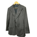 【中古】 GUCCI グッチ スーツ ストライプ シングル ジャケット メンズ 48 W4