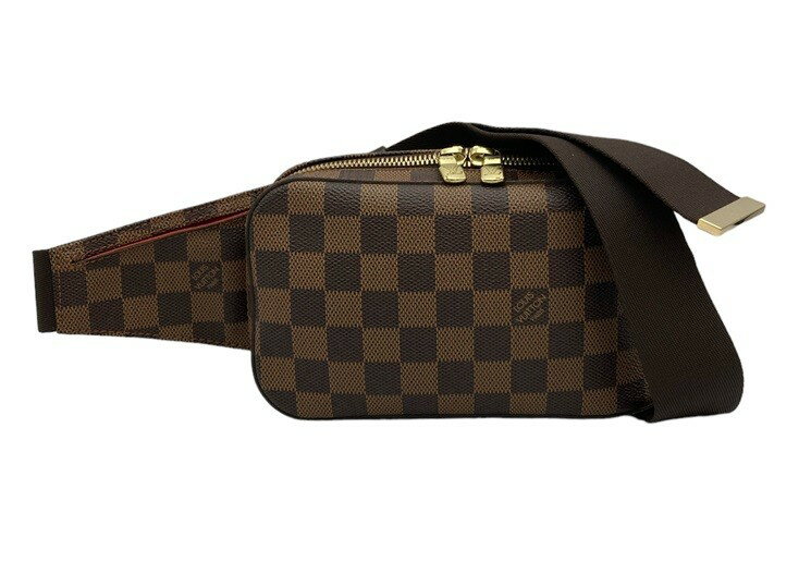 【中古】 LOUIS VUITTON ルイヴィトン ダミエ ジェロニモス ボディバッグ ウエストバッグ N51994 D4