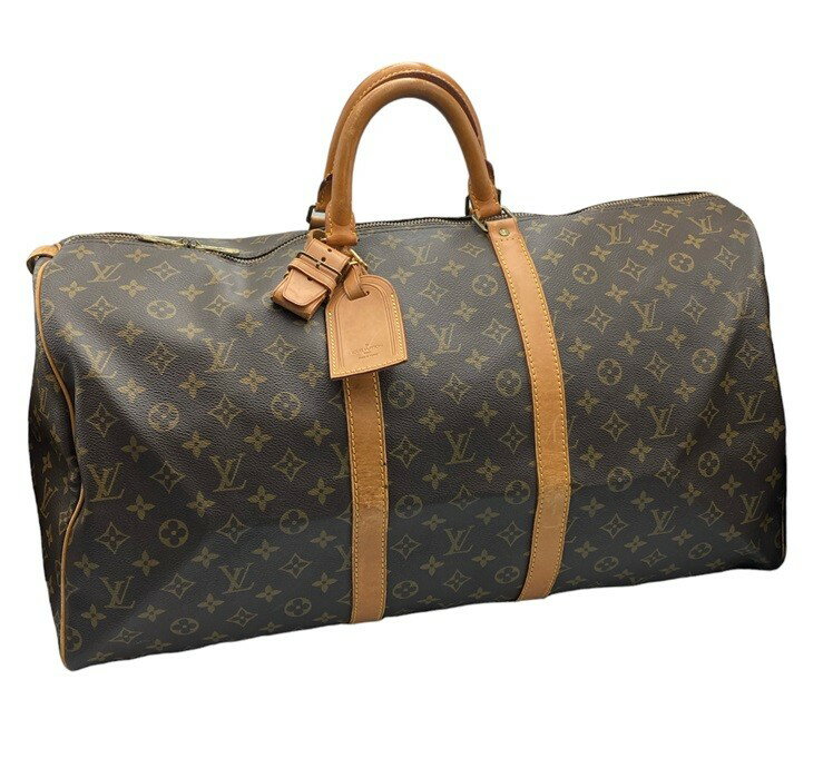 【中古】 LOUIS VUITTON ルイヴィトン モノグラム キーポル55 M41424 D4