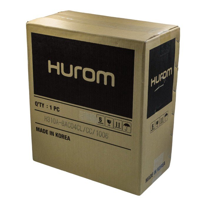 【中古】 未開封品 HUROM ヒューロム スロージューサー H310A-BAC04CL チャコール a1