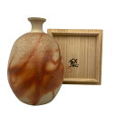 【中古】 備前焼 渡辺 聡 芋徳利 酒器 D4