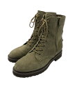 【中古】 COLE HAAN コールハーン グリニッジ レースアップ ブーティー ブーツ WATERPROOF W25690 サイズ7 D4