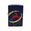 【中古】Zippo ジッポー URUSHI B&S DESIGN オイルライター ネイビー 藍色 T1