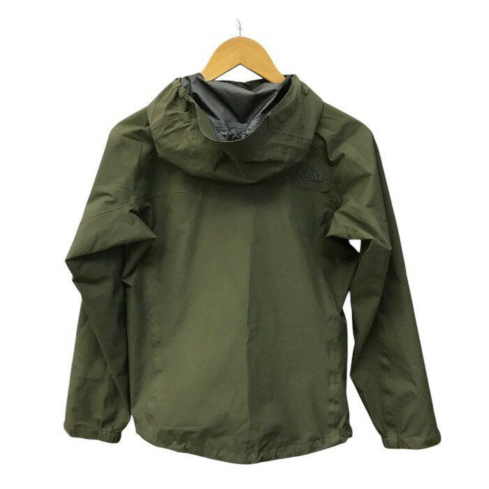 【中古】 THE NORTH FACE ザノースフェイス クライムライトジャケット マウンテンパーカー レディース GORE-TEX 無地 軽量 カーキ Mサイズ NPW12003 T1