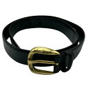 【中古】 Salvatore Ferragamo サルヴァトーレ フェラガモ レザー ベルト 32インチ W4