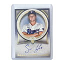 【中古】 TOPPS MLBカード DEFINITIVE COLLECTION SAM HUFF TEXAS RANGERS 16/50 #DRA-HUF1 IT1