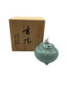 【中古】 有田焼 深川青磁 1号香炉 3781-340 D4