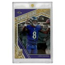 【中古】 PANINI NFLカード DONRUSS ELITE LAMAR JACKSON RAVENS 5/5 #PC-3 IT1