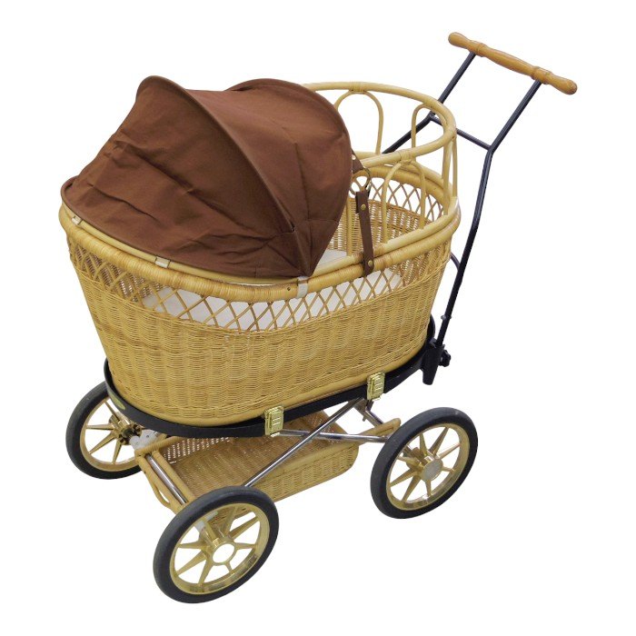 【中古】 東京乳母車 -Pousse-Pousse BLACK-/プスプス ブラック チャイルドフェンス付き a1