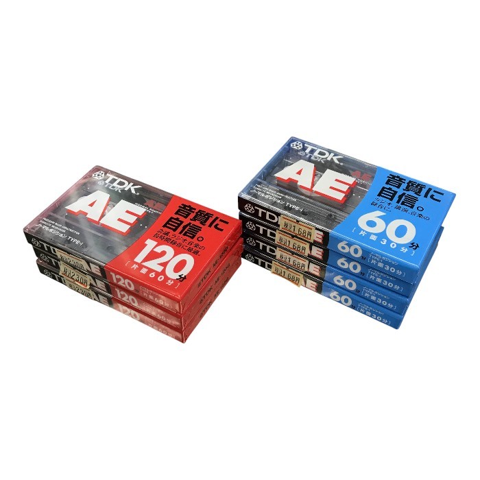 【中古】 TDK/AXIA カセットテープ ノーマルポジション 60分/120分 23本セット まとめ売り T1