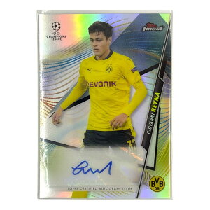 【中古】 TOPPS サッカーカード FINEST GIOVANNI REYNA BORUSSIA DORTMUND #FA-GRE IT1