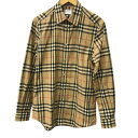 【中古】 BURBERRY バーバリー チェック コットン ボタンシャツ S/180サイズ KW1